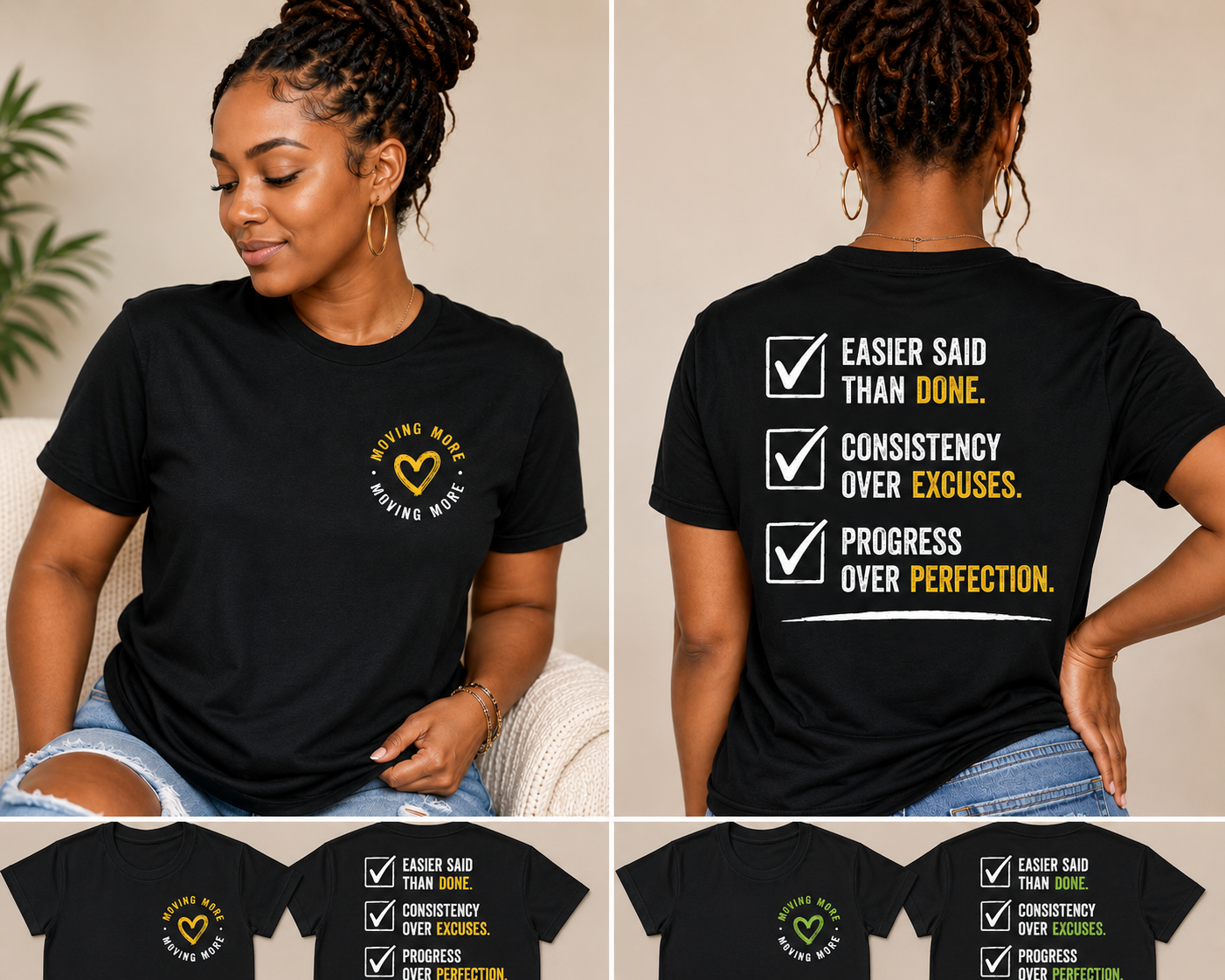 Moving More Motivational Tee