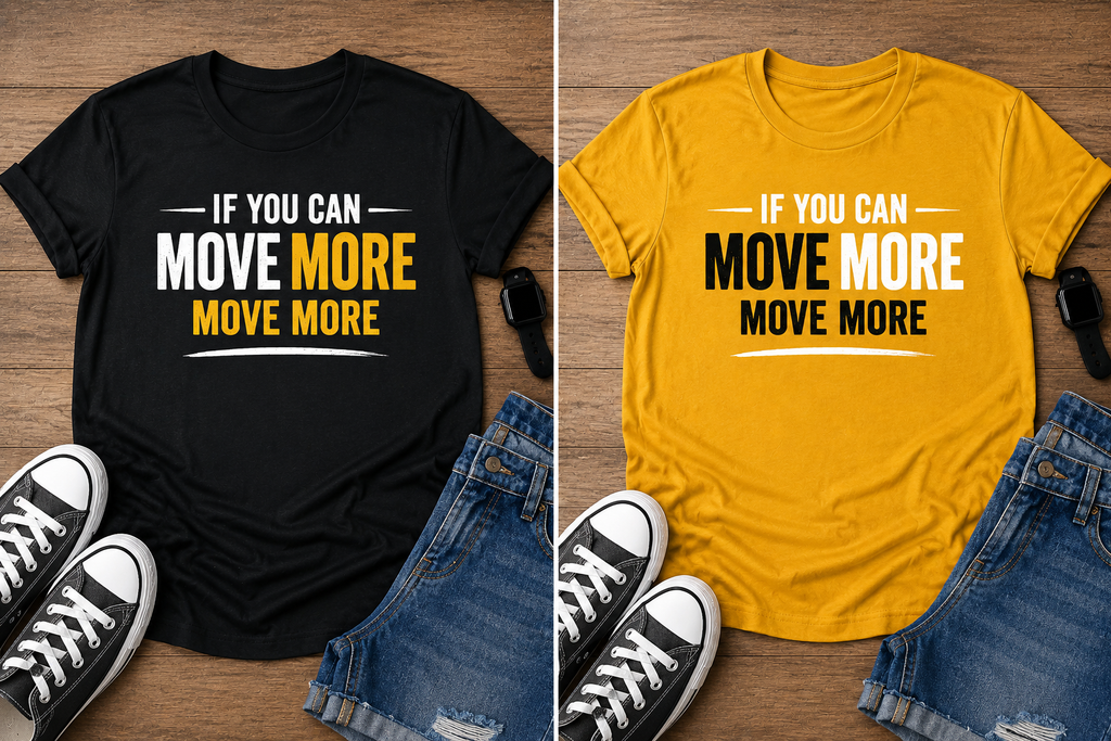 If you can Move More, Move More