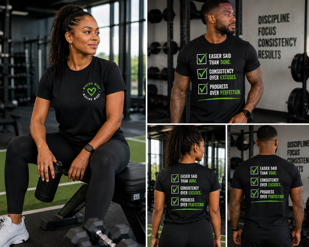 Moving More Motivational Tee