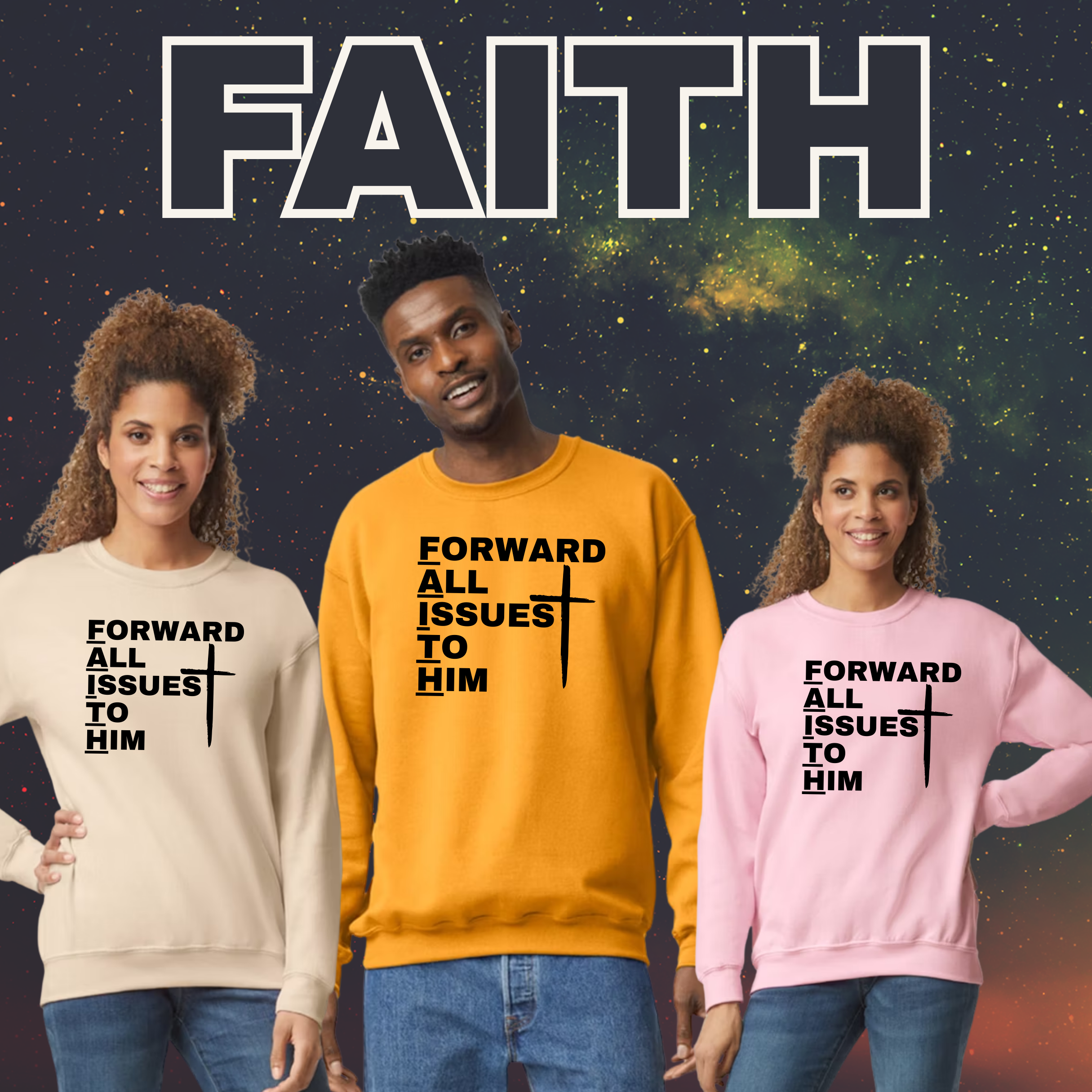 Forward All Issues to Him Sweatshirt