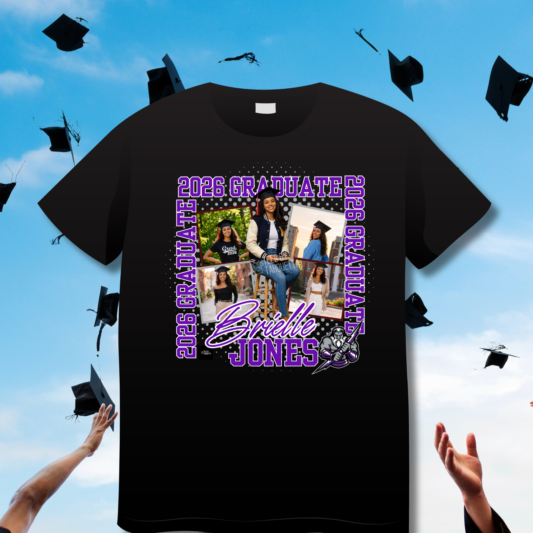 Graduation Custom Design Fee – $25